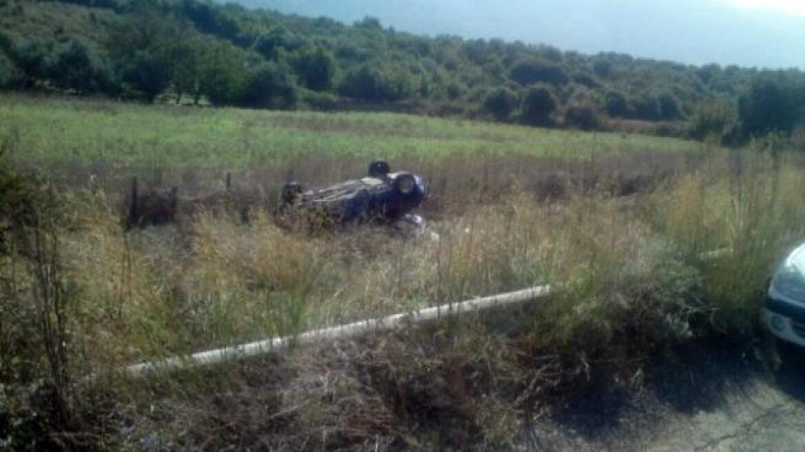 Μυστήριο με τροχαίο στην Αμφιλοχία: Το αυτοκίνητο αναποδογύρισε, ο οδηγός... εξαφανίστηκε 