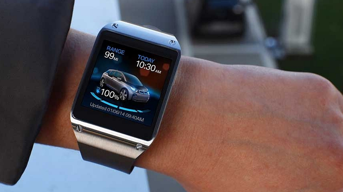 Το Samsung Galaxy Gear "μιλά" με τα BMW i (vid)