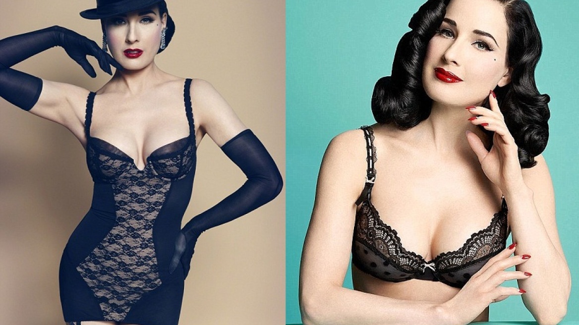 Φωτιά στα μαύρα η Dita Von Teese!