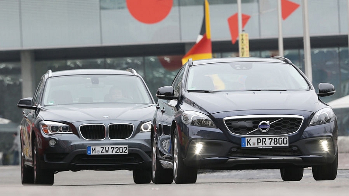 Κόντρα Volvo V40CC με BMW X1