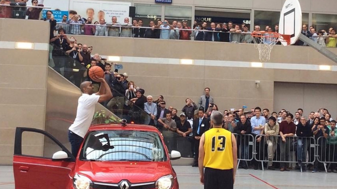Video: Ο Tony Parker εναντίον του νέου Twingo