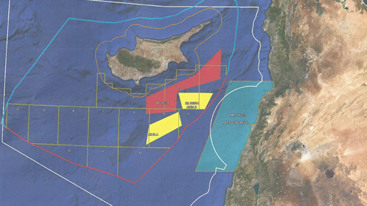 Δείτε το χάρτη των τουρκικών προκλήσεων εντός της κυπριακής ΑΟΖ