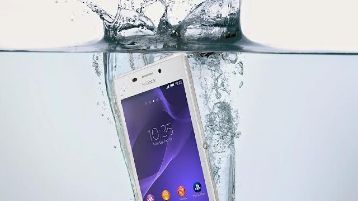 To αδιάβροχο Xperia M2 Aqua αποκλειστικά από τη Vodafone