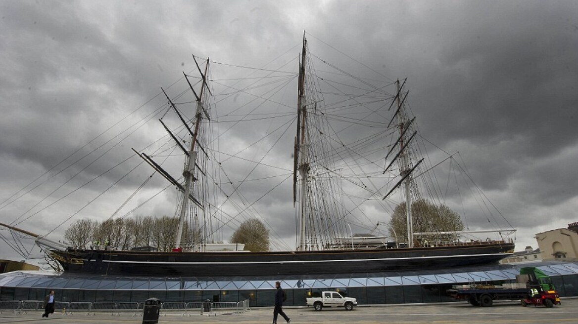 Πυρκαγιά στο ιστορικό ιστιοφόρο του Cutty Sark