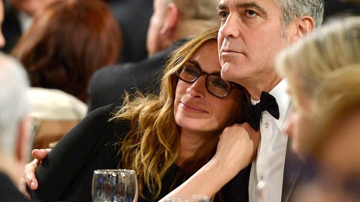 Julia Roberts: Τι συμβουλεύει τον George Clooney για την Amal Alamuddin;