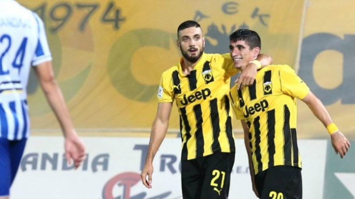 AEK: «Καθάρισε» ο Μάνταλος στα Χανιά