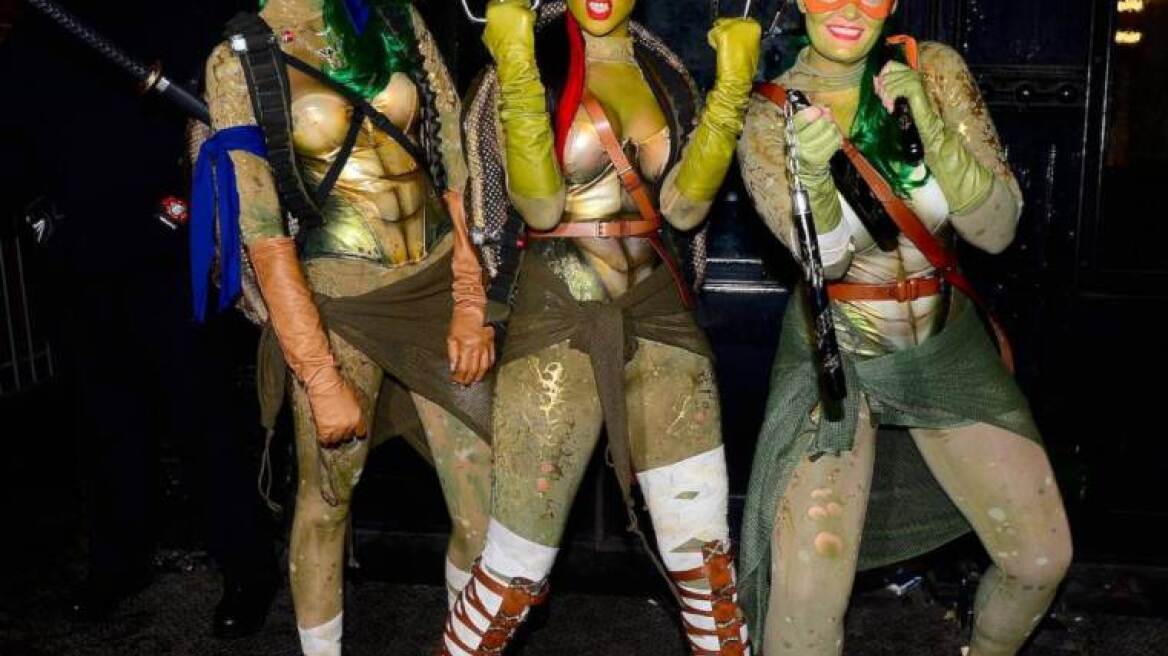 Rihanna: Μεταμορφώθηκε σε... χελωνονιντζάκι για το Halloween!