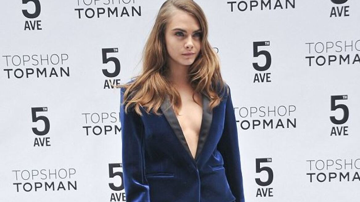 Φωτογραφίες: Η Cara Delevingne «ξέχασε» να φορέσει στηθόδεσμο