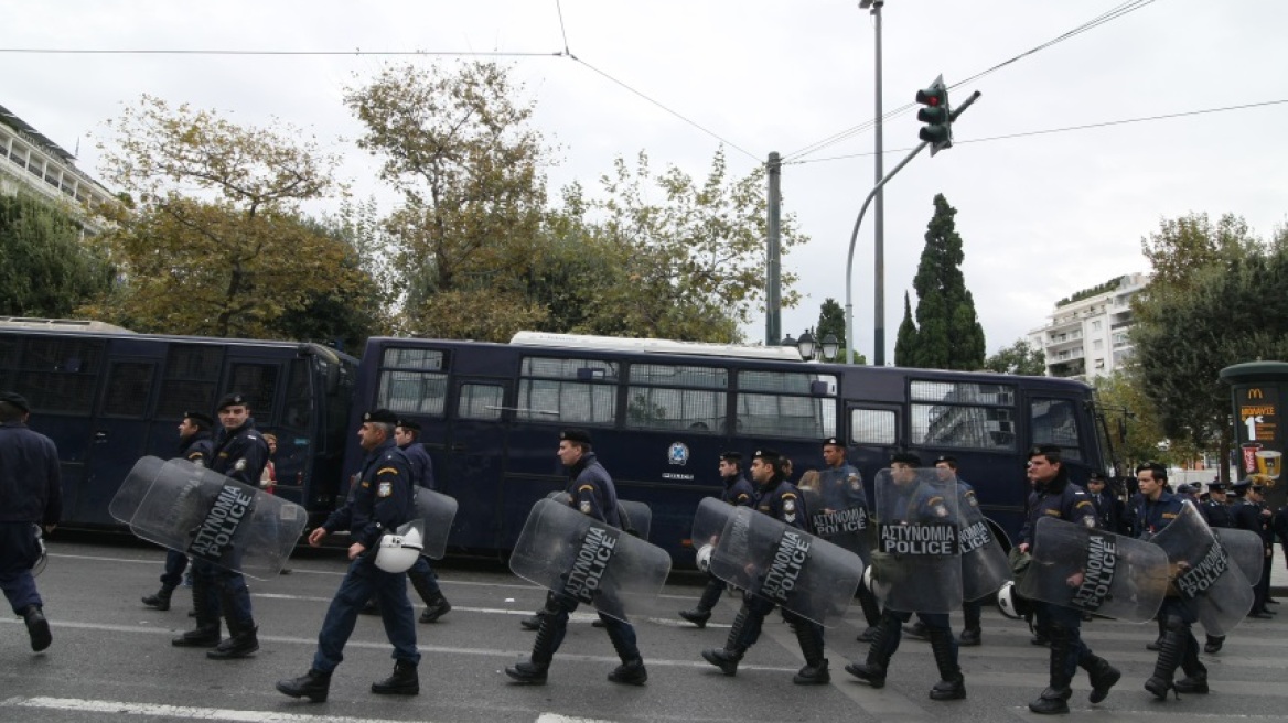 Περισσότεροι από 7.000 αστυνομικοί για την επέτειο του Πολυτεχνείου