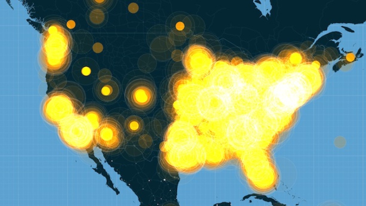 Δείτε σε διαδραστικό γράφημα την «έκρηξη» του twitter στο #Ferguson