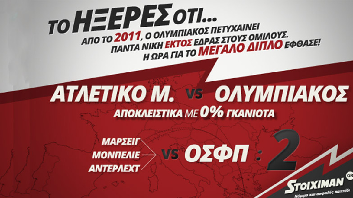 Υπάρχει Προϊστορία που ευνοεί το Θρύλο στη Μαδρίτη!