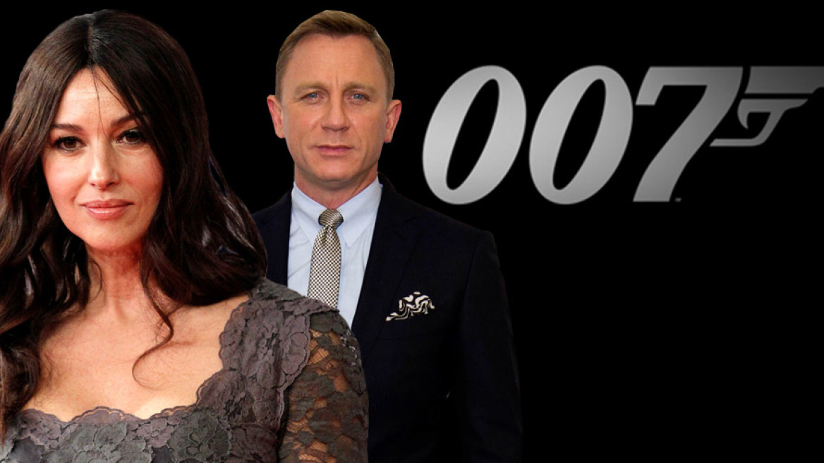 H Monica Bellucci στο πλευρό του νέου James Bond στην ταινία Spectre  