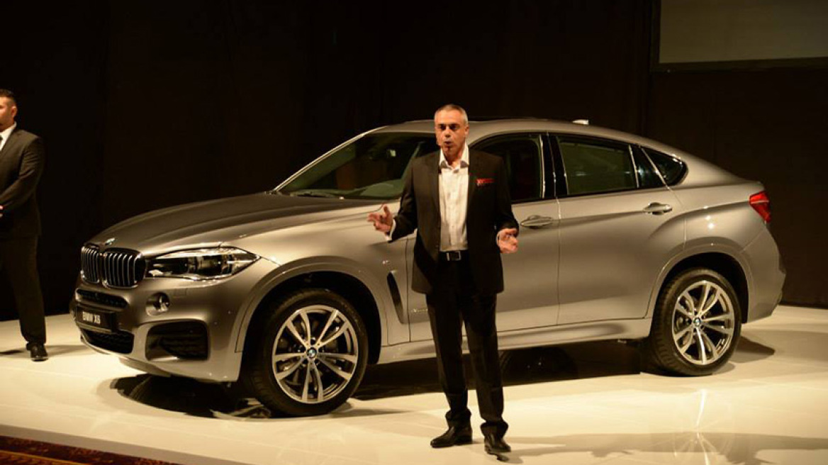 Η BMW X6 στη Σ. Αραβία με έναν Έλληνα στο... τιμόνι