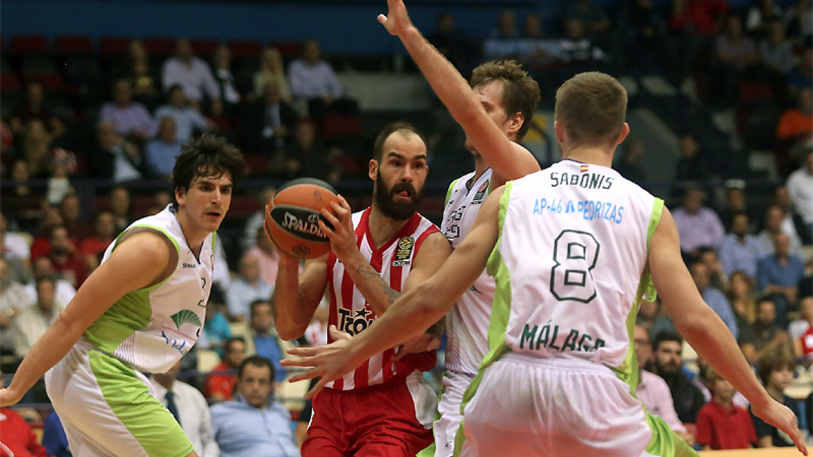 Euroleague: Με Μάλαγα η πρεμιέρα του Ολυμπιακού, με Μακάμπι ο ΠΑΟ