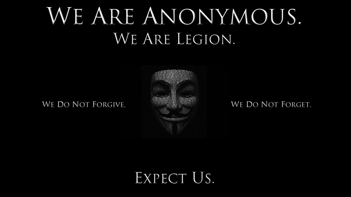 Ηλεκτρονικός πόλεμος από τους «Anonymous» κατά των τζιχαντιστών 