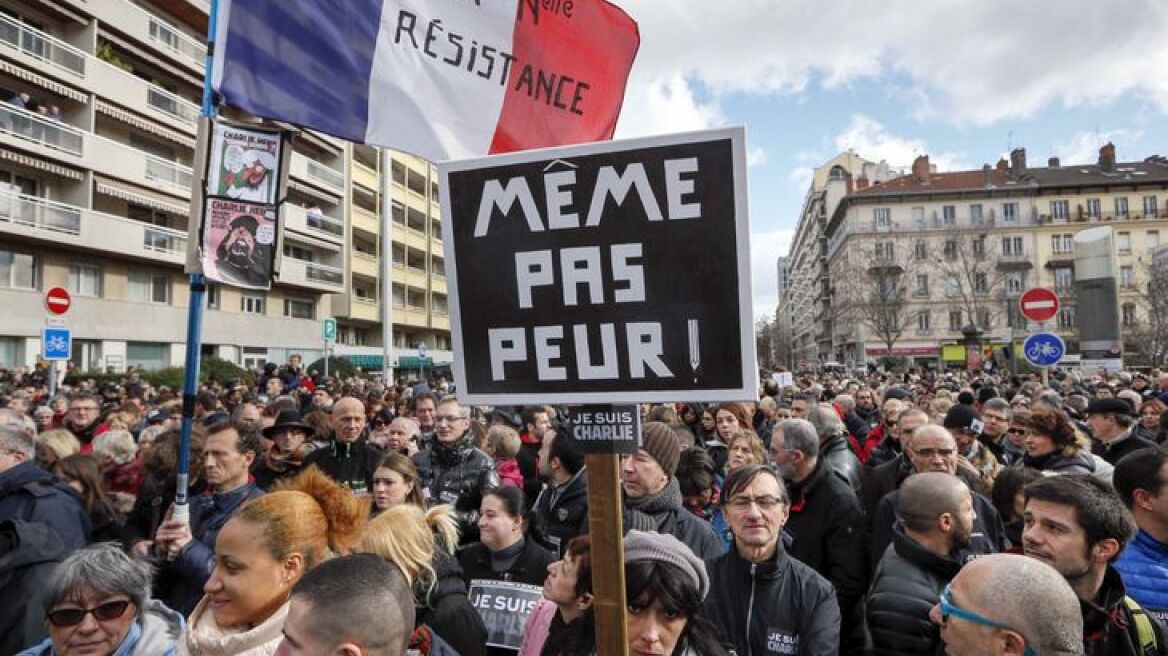 Η Ευρώπη φώναξε "Je suis Charlie" 