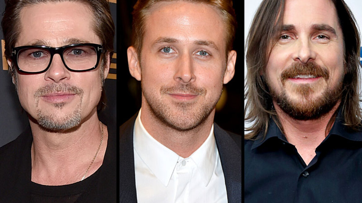 Brad Pitt, Ryan Gosling και Christian Bale: Τρεις σταρ, σε μία ταινία!