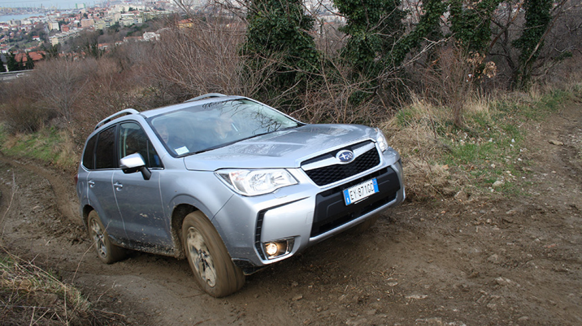 Εκτός δρόμου δοκιμή με το νέο Subaru Forester