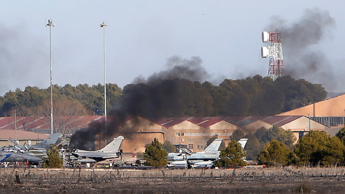 Σοκ από τη συντριβή του F-16 στην Ισπανία - Σε τεχνητό κώμα τρεις Γάλλοι 