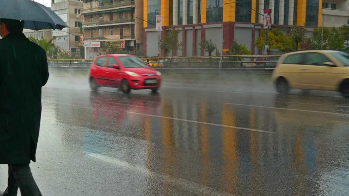 Σήμερα βροχές και από αύριο... χιόνια με ραγδαία πτώση της θερμοκρασίας