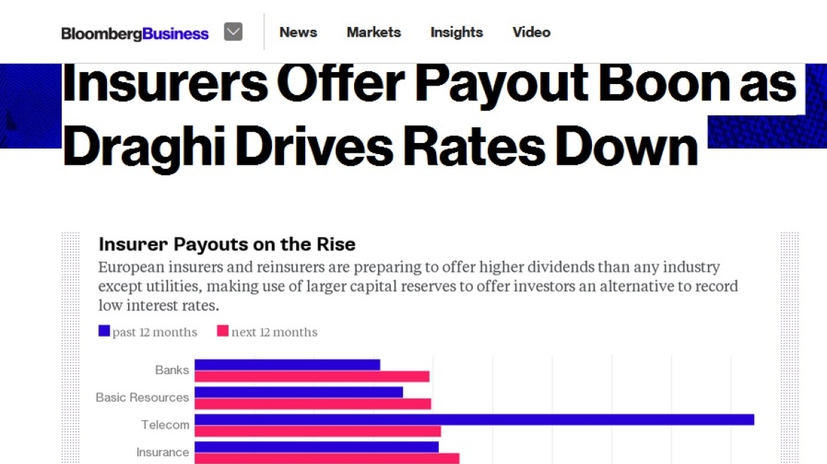 Bloomberg: Ο Ντράγκι πιέζεται να ανακοινώσει λεπτομέρειες του προγράμματος