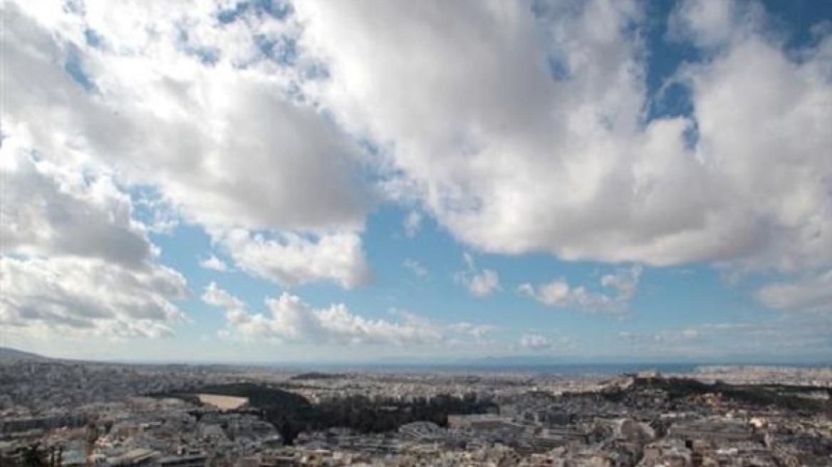 Ηλιοφάνεια με πτώση της θερμοκρασίας