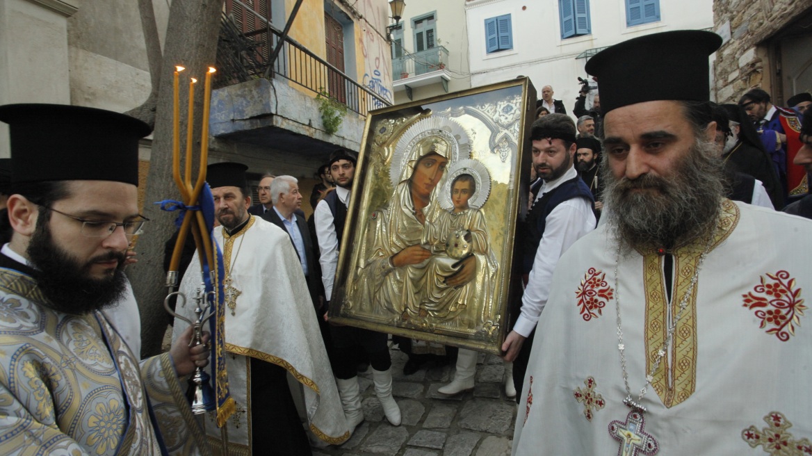 Στην Αθήνα η θαυματουργή εικόνα της Παναγίας Ιεροσολυμίτισσας