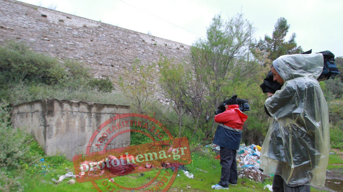 Αυτός είναι ο τοίχος που έκανε πρόβα ο Ξηρός για τον «Γοργοπόταμο»