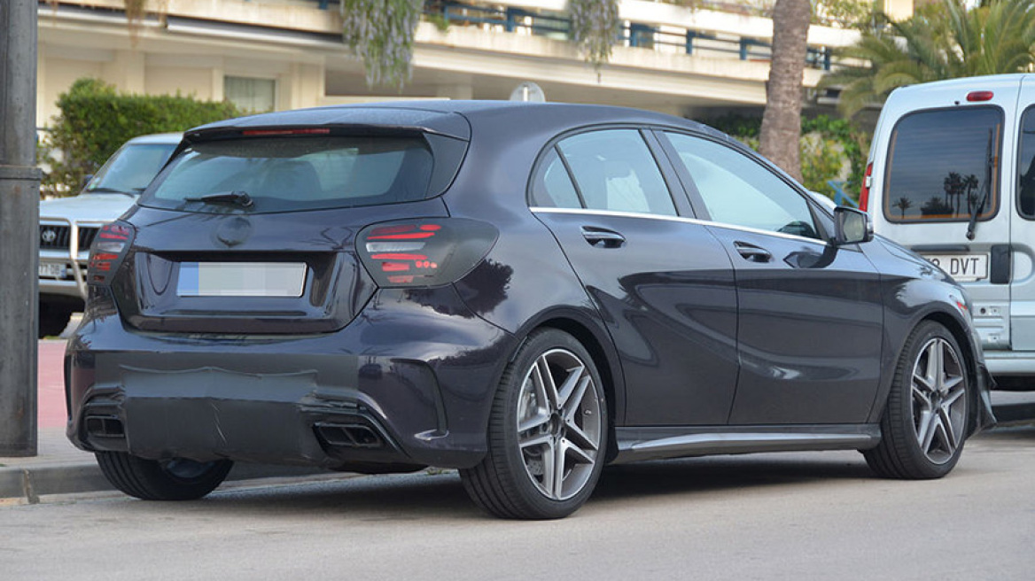 Δοκιμές για την Mercedes A45 AMG (vid)