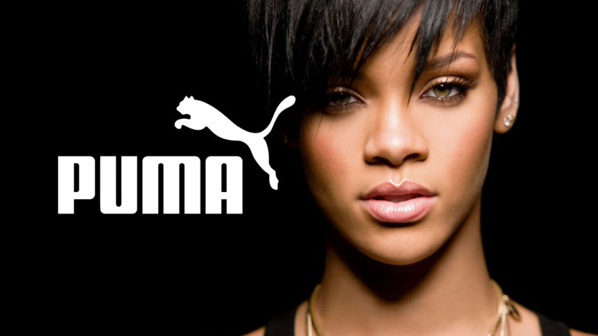 H Rihanna επίσημο πρόσωπο της Puma