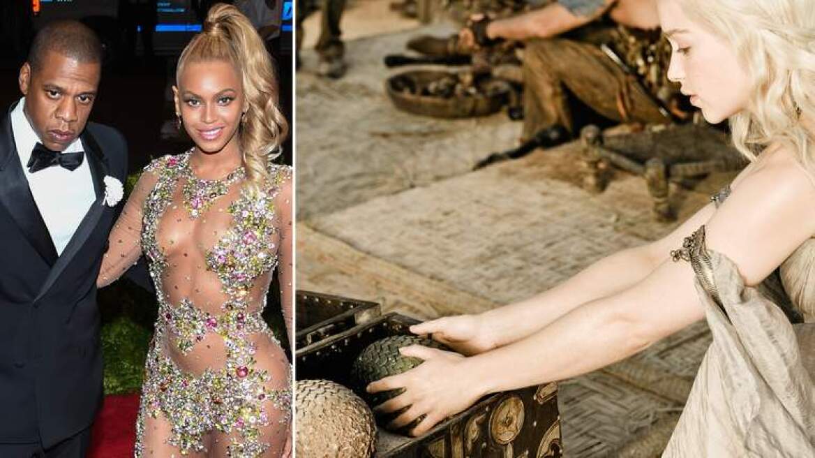 O Jay Z δώρισε στην Beyonce ένα αυγό δράκου!