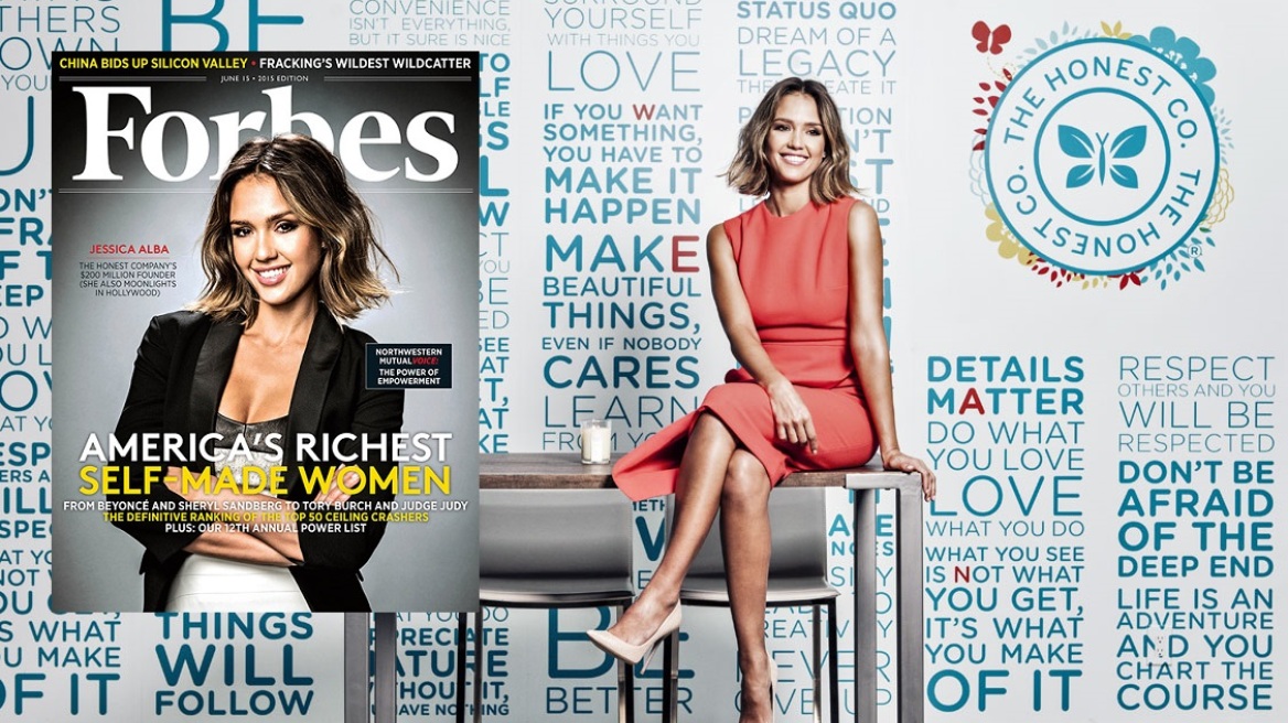 Η Jessica Alba στο Forbes: Η πιο πλούσια αυτοδημιούργητη γυναίκα των ΗΠΑ