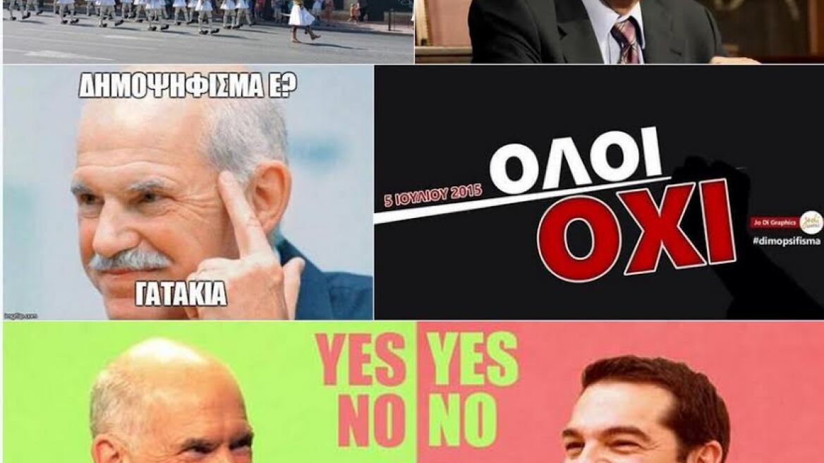 #Greferendum: Μαύρο χιούμορ και πικρές αλήθειες στο Twitter