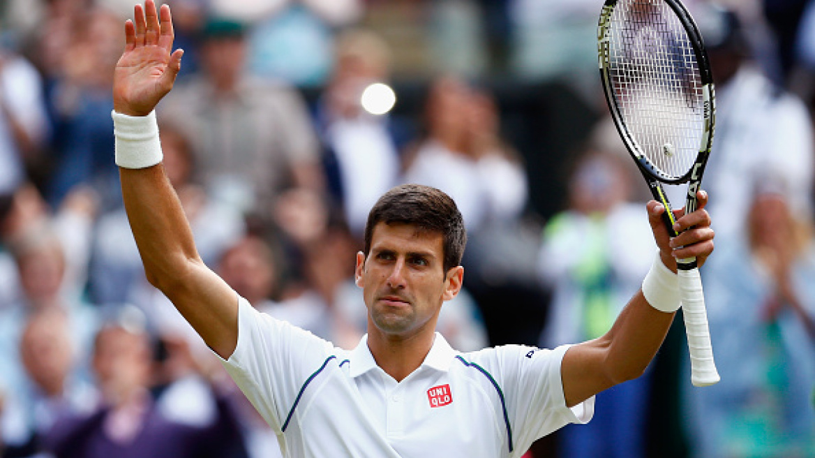 Στον τελικό του Wimbledon o Τζόκοβιτς