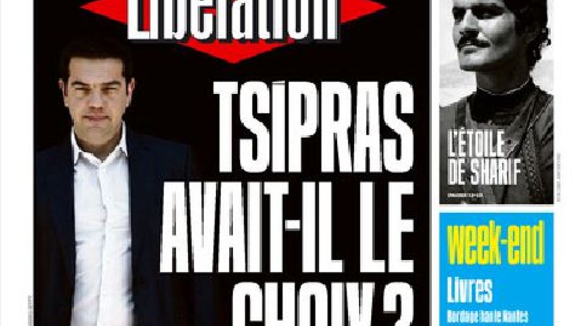 Liberation: Ο "συμβιβασμός" του Τσίπρα ήταν μια επιλογή για το εθνικό συμφέρον και όχι για τη φωτιά