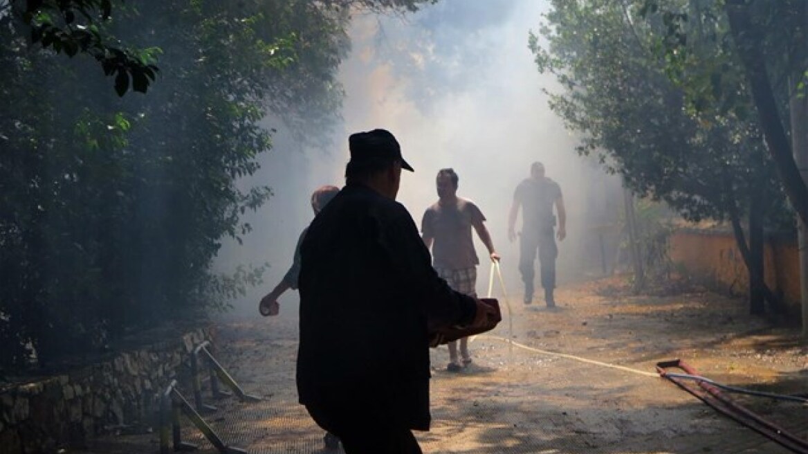 Πυρκαγιά στο Καλαμάκι Ζακύνθου