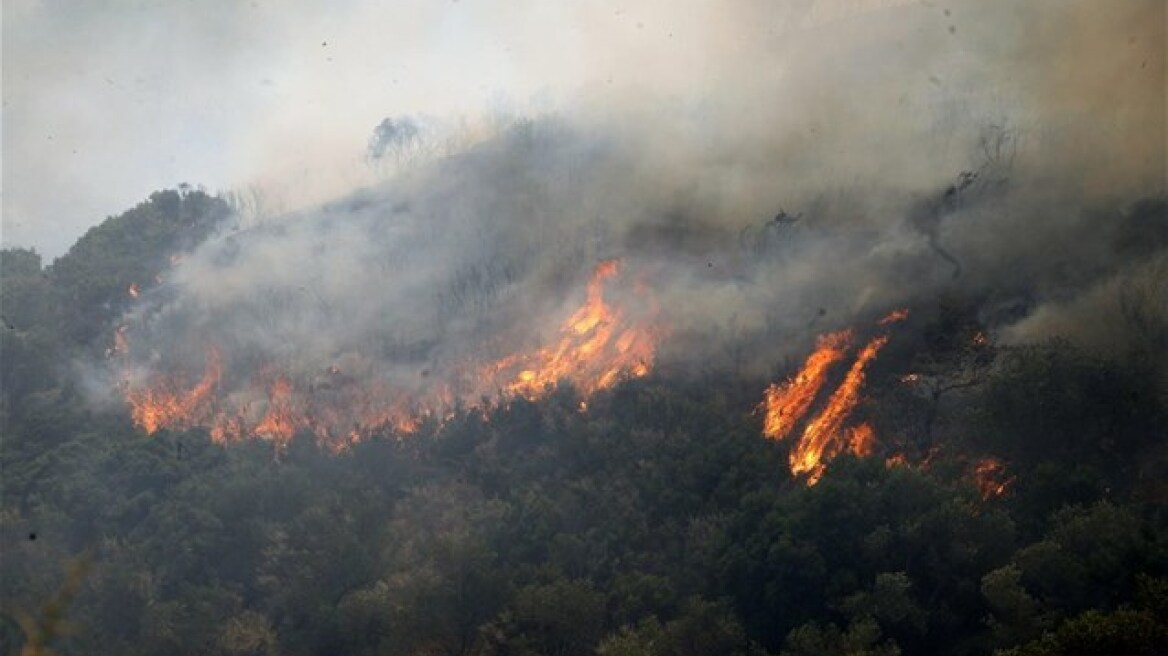 Πολύ υψηλός κίνδυνος πυρκαγιάς και σήμερα σε πολλές περιοχές