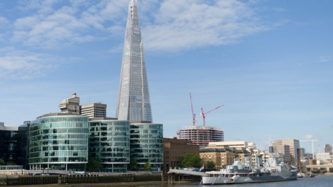 Φωτιά στον ουρανοξύστη Shard στο Λονδίνο