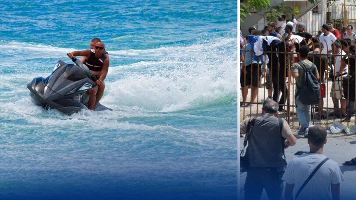 Smugglers now using jet skis to ferry migrants from Turkey to Greek isles!