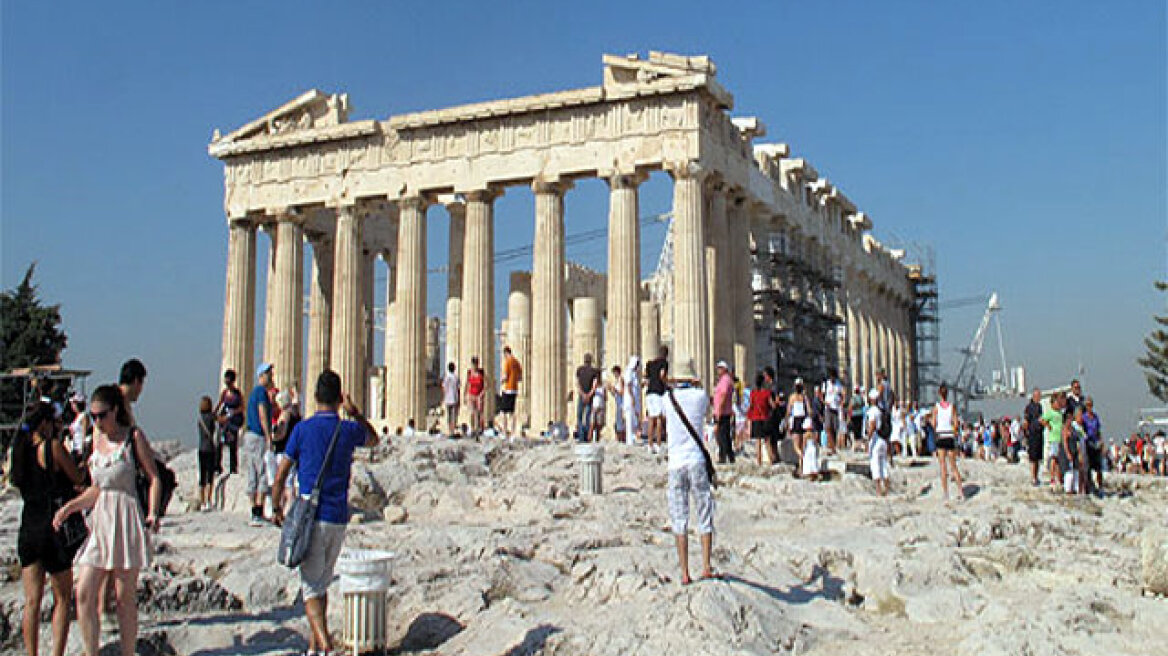 Εκρηκτική αύξηση των επισκέψεων στην Ακρόπολη