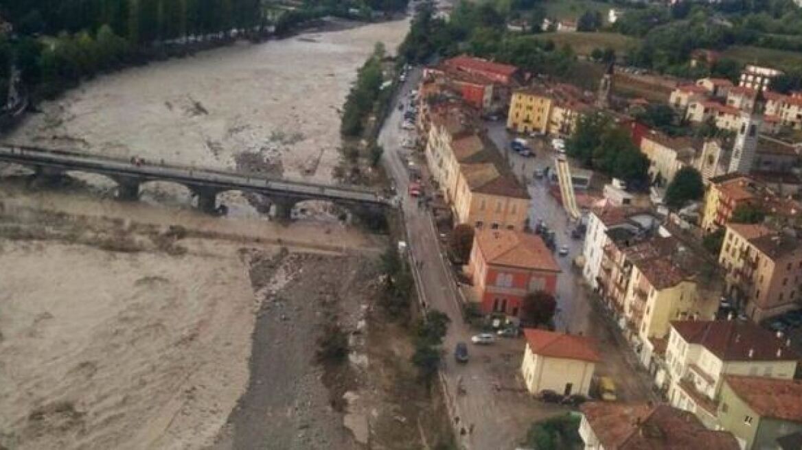 Μεγάλες πλημμύρες και ένας νεκρός στην Βόρεια Ιταλία