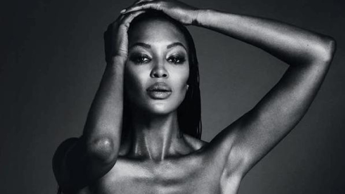 Naomi Campbell: Ποζάρει topless γιατί είναι φεμινίστρια!