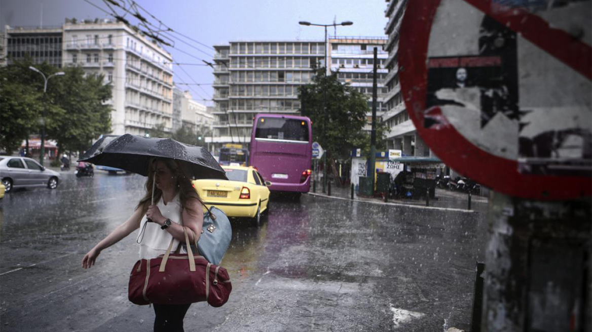 Άστατος ο καιρός όλη την εβδομάδα με βροχές και καταιγίδες 