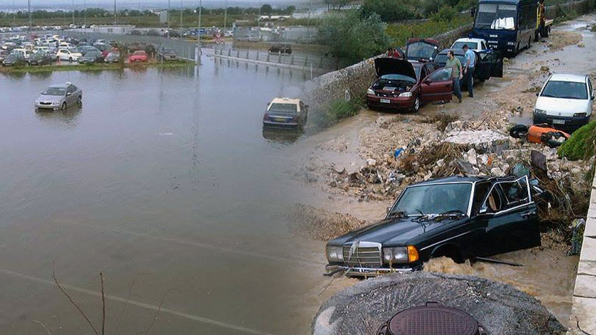 Σάρωσε τη μισή Ελλάδα η κακοκαιρία