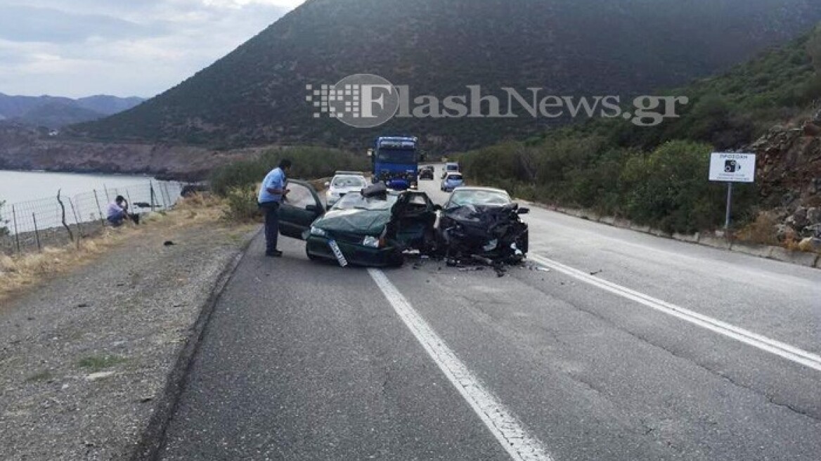 Θανατηφόρο τροχαίο στην εθνική οδό Ρεθύμνου – Ηρακλείου 