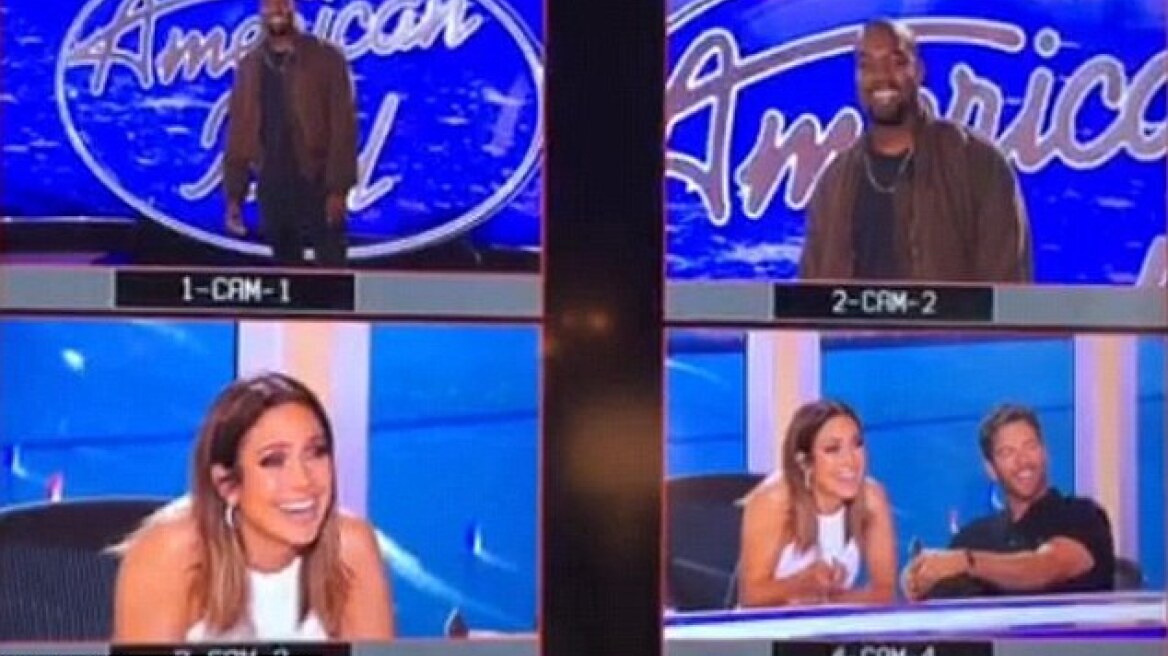 Εμφάνιση έκπληξη από τον Kanye West στο American Idol