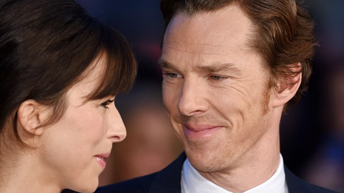 Benedict Cumberbatch - Sophie Hunter: Πιασμένοι χεράκι-χεράκι στο κόκκινο χαλί