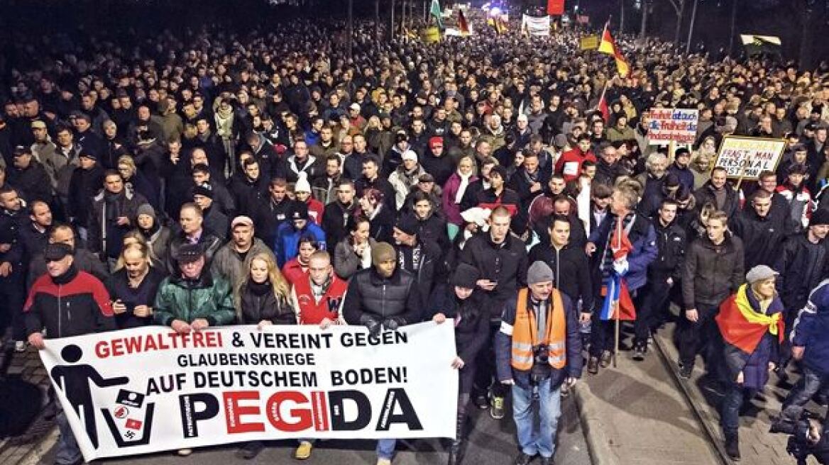 Γερμανία: Νέα μεγάλη διαδήλωση του Pegida στη Δρέσδη