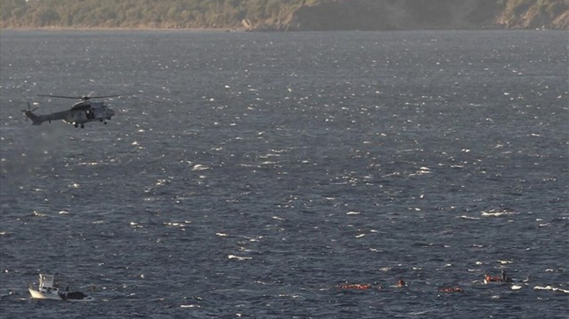 Τέσσερις σοροί μεταναστών εντοπίστηκαν ανοικτά της Λέσβου