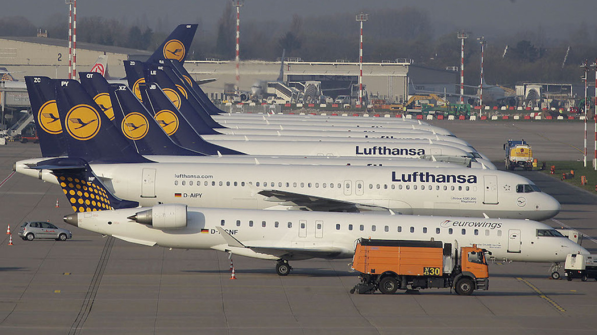 Lufthansa: Ακυρώθηκαν εκατοντάδες πτήσεις - Ξεκίνησε νέα απεργία